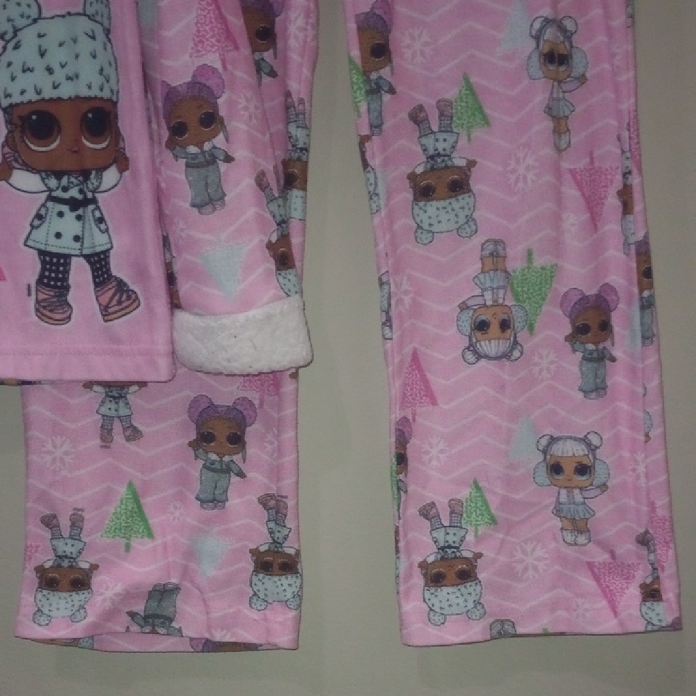 Sale💜L.O.L. Surprise! Pink and Green Pajama Set - Picture 8 of 10
